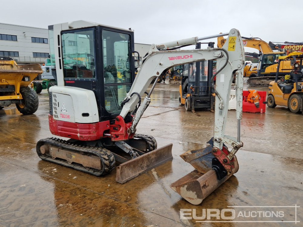 Minigravemaskine Takeuchi TB23R: billede 7