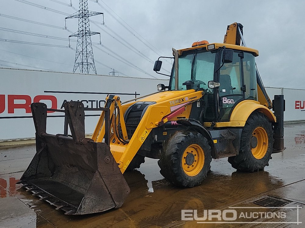 Terex 860 - Gravelæssemaskine: billede 1 Terex 860 - Gravelæssemaskine: billede 1