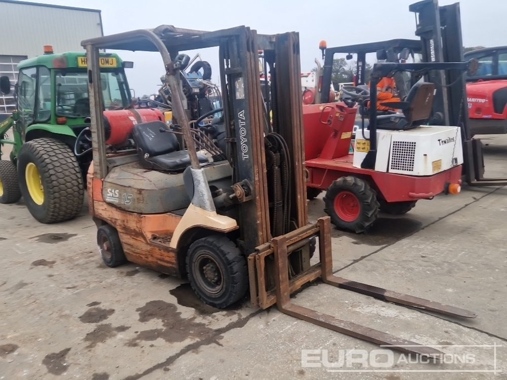 Gas gaffeltruck Toyota 42-7FGF15: billede 7