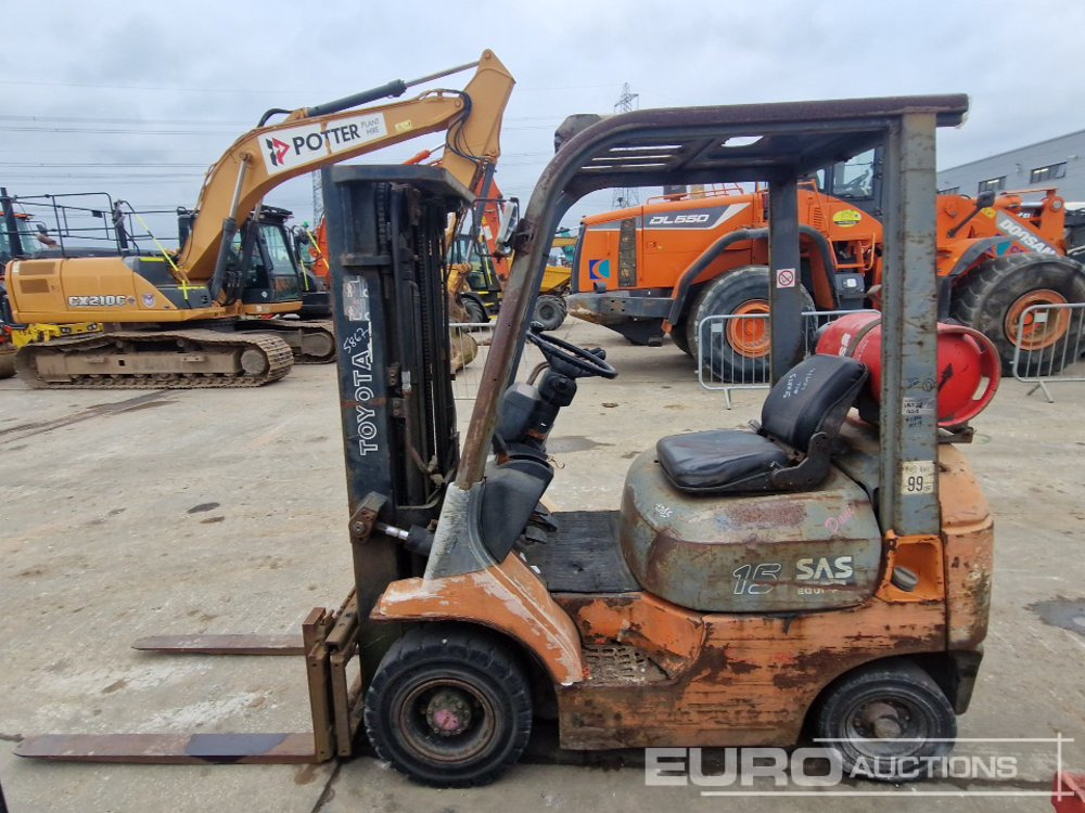 Toyota 42-7FGF15 - Gas gaffeltruck: billede 2 Toyota 42-7FGF15 - Gas gaffeltruck: billede 2