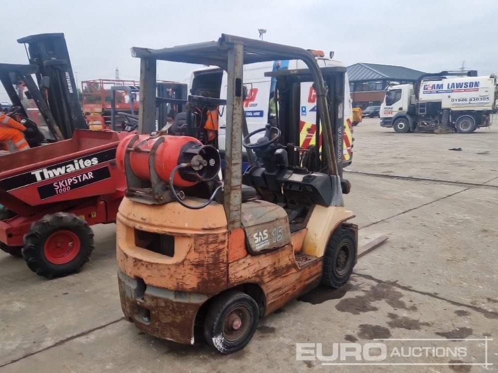 Toyota 42-7FGF15 - Gas gaffeltruck: billede 5 Toyota 42-7FGF15 - Gas gaffeltruck: billede 5