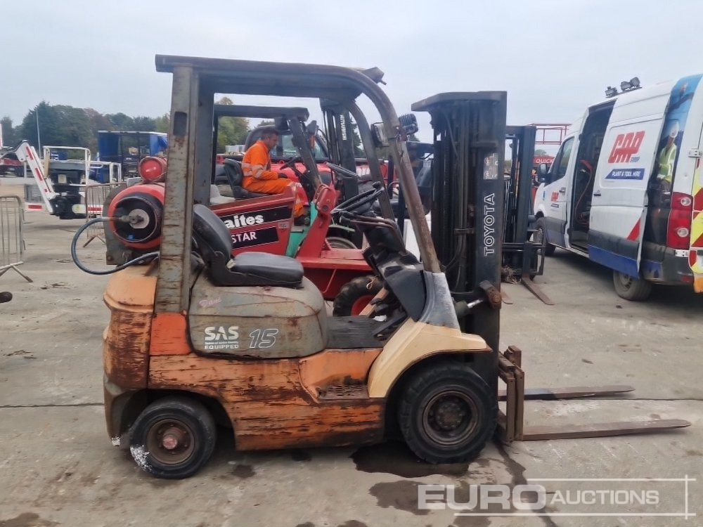 Gas gaffeltruck Toyota 42-7FGF15: billede 6