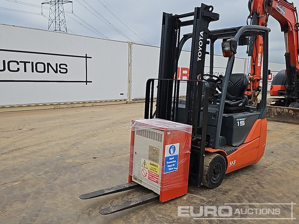 Toyota 8FBET15 - Gaffeltruck: billede 1 Toyota 8FBET15 - Gaffeltruck: billede 1