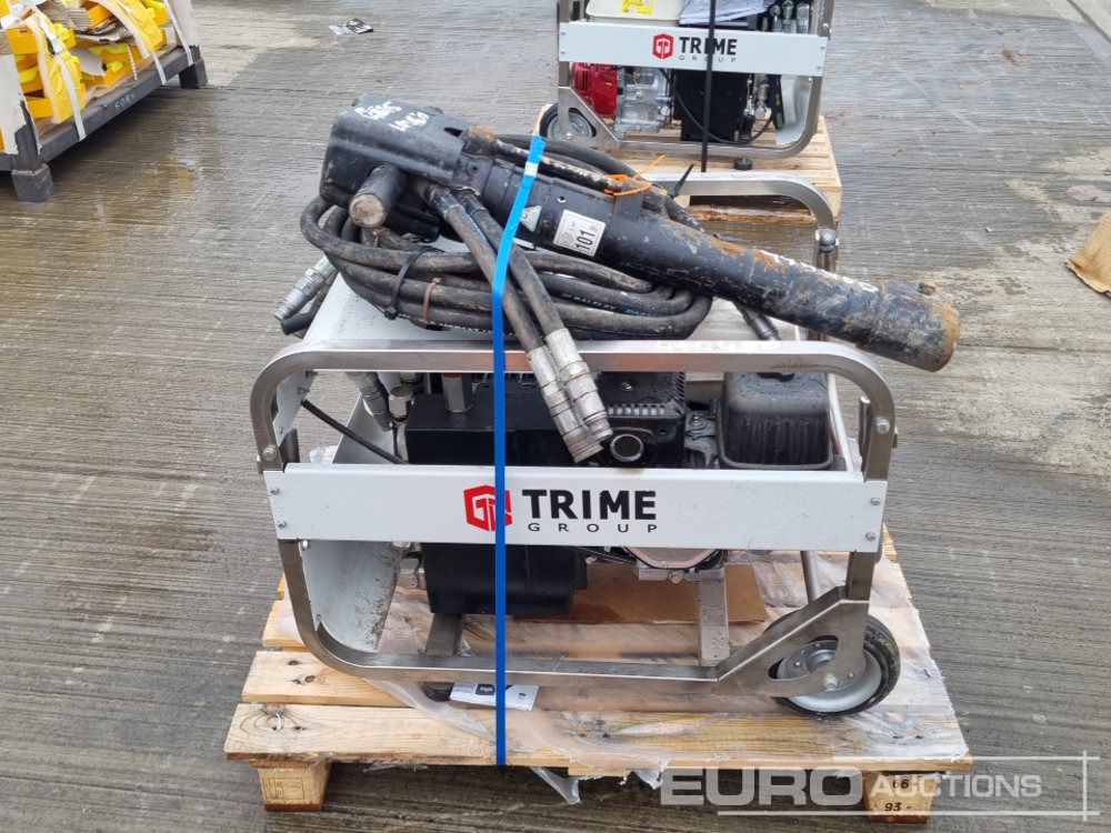 Trime Hydraulic Power Pack, Honda Engine, Hydraulic Hand Held Breaker, Hydraulic Hose - Asfaltudlægningmaskine: billede 2 Trime Hydraulic Power Pack, Honda Engine, Hydraulic Hand Held Breaker, Hydraulic Hose - Asfaltudlægningmaskine: billede 2