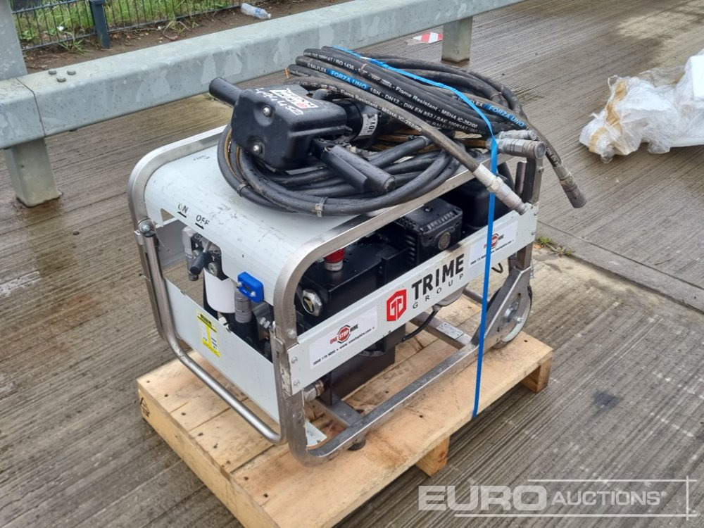 Trime Hydraulic Power Pack, Honda Engine, Hydraulic Hand Held Breaker, Hydraulic Hose - Asfaltudlægningmaskine: billede 1 Trime Hydraulic Power Pack, Honda Engine, Hydraulic Hand Held Breaker, Hydraulic Hose - Asfaltudlægningmaskine: billede 1
