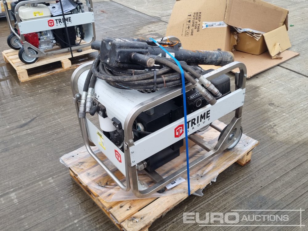 Trime Hydraulic Power Pack, Honda Engine, Hydraulic Hand Held Breaker, Hydraulic Hose - Asfaltudlægningmaskine: billede 1 Trime Hydraulic Power Pack, Honda Engine, Hydraulic Hand Held Breaker, Hydraulic Hose - Asfaltudlægningmaskine: billede 1