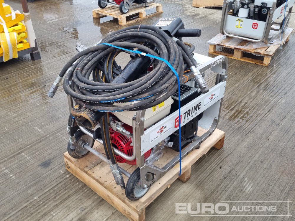 Trime Hydraulic Power Pack, Honda Engine, Hydraulic Hand Held Breaker, Hydraulic Hose - Asfaltudlægningmaskine: billede 5 Trime Hydraulic Power Pack, Honda Engine, Hydraulic Hand Held Breaker, Hydraulic Hose - Asfaltudlægningmaskine: billede 5