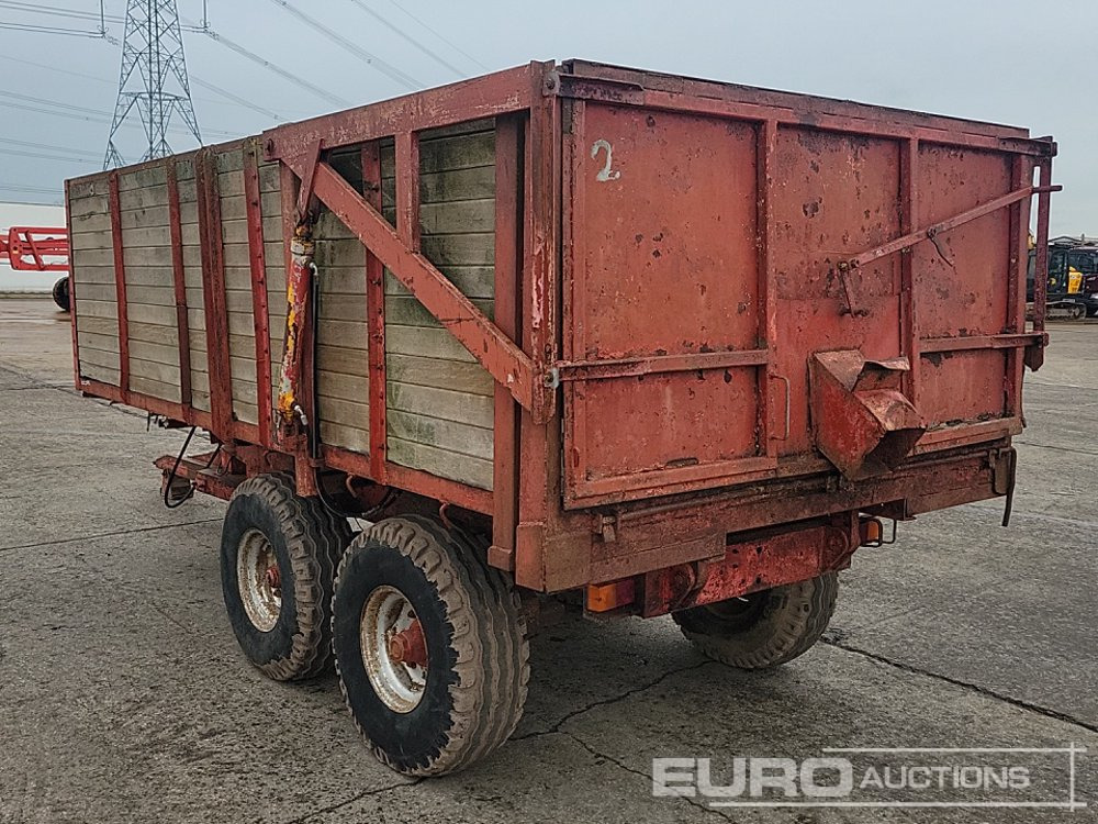 Twin Axle Tipping Trailer, Hydraulic Tailgate - Landbrugsvogn: billede 3 Twin Axle Tipping Trailer, Hydraulic Tailgate - Landbrugsvogn: billede 3
