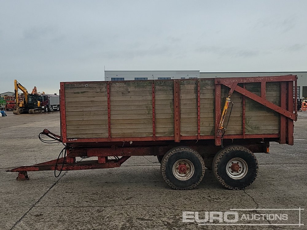 Twin Axle Tipping Trailer, Hydraulic Tailgate - Landbrugsvogn: billede 2 Twin Axle Tipping Trailer, Hydraulic Tailgate - Landbrugsvogn: billede 2