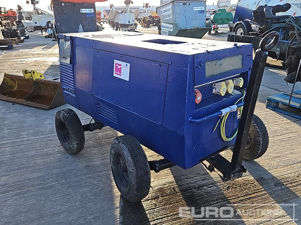 Twin Axle Welder Generator, Perkins Engine - Strømgenerator: billede 1 Twin Axle Welder Generator, Perkins Engine - Strømgenerator: billede 1