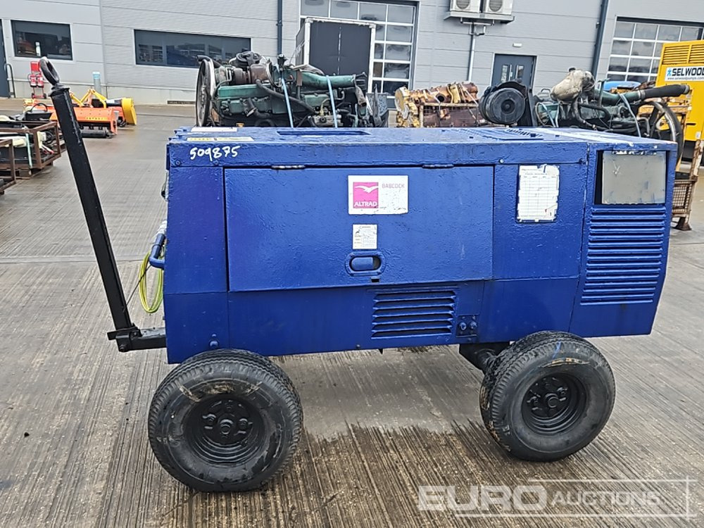 Twin Axle Welder Generator, Perkins Engine - Strømgenerator: billede 4 Twin Axle Welder Generator, Perkins Engine - Strømgenerator: billede 4