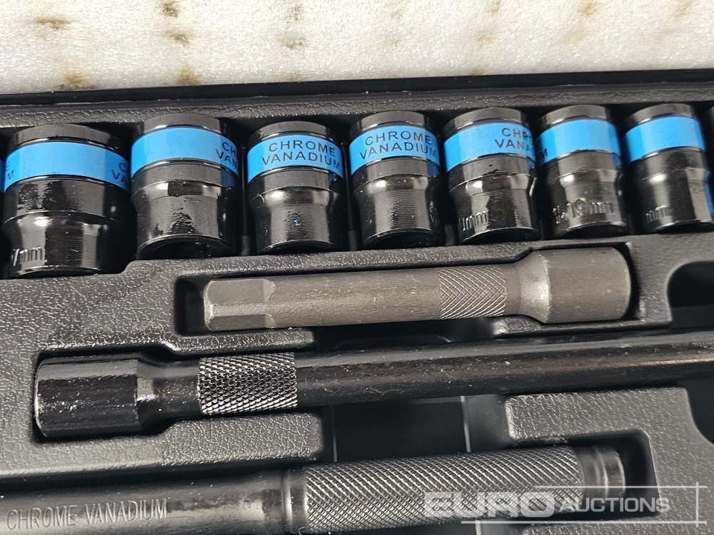 Unused 1/2" Socket & Rachet Set - Værkstedsudstyr: billede 5 Unused 1/2" Socket & Rachet Set - Værkstedsudstyr: billede 5