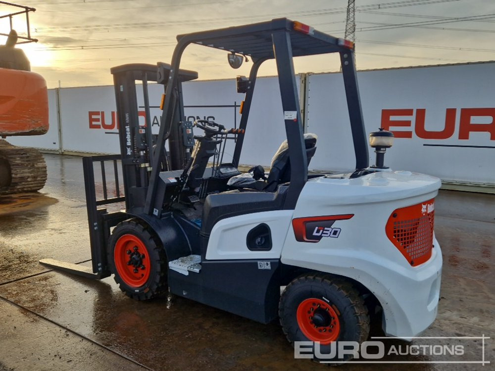 Unused 2025 Bobcat D30NX - Gaffeltruck: billede 3 Unused 2025 Bobcat D30NX - Gaffeltruck: billede 3