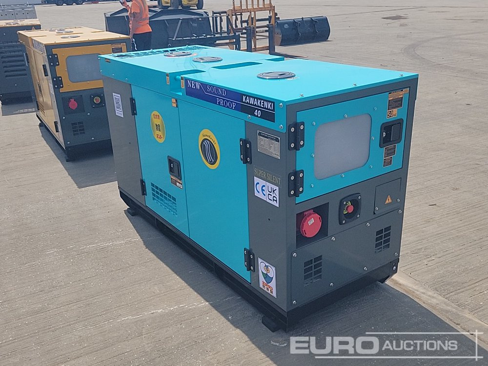 Unused 2025 Kawakenki K40-III-SSS - Strømgenerator: billede 3 Unused 2025 Kawakenki K40-III-SSS - Strømgenerator: billede 3