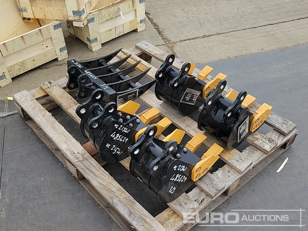 Unused 2025 Machpro 8", 8", 8", 8" Digging Bucket, 16" Rake 25mm Pin to suit Mini Excavator - Skovl: billede 5 Unused 2025 Machpro 8", 8", 8", 8" Digging Bucket, 16" Rake 25mm Pin to suit Mini Excavator - Skovl: billede 5