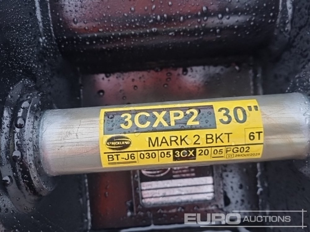 Ny Skovl Unused Strickland 30" Digging Bucket 45mm Pin to suit 4-6 Ton Excavator: billede 14