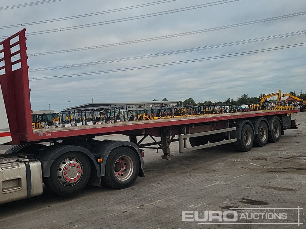 Weightlifter Tri Axle Flatbed Trailer - Åben sættevogn: billede 1 Weightlifter Tri Axle Flatbed Trailer - Åben sættevogn: billede 1
