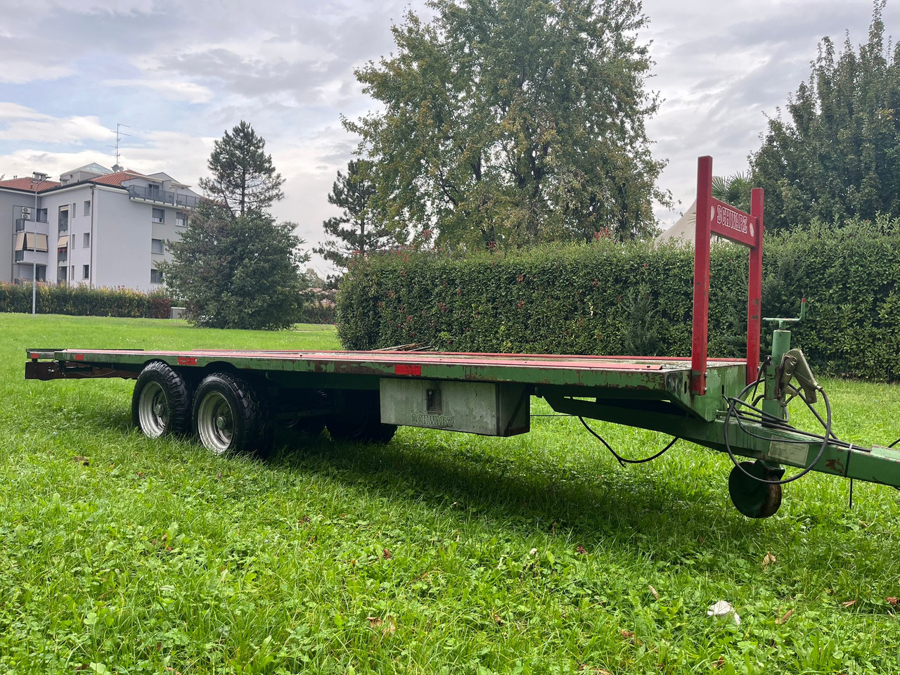 Rimorchio usato Schwarz t6057 - Landbrugs anhænger platform: billede 2 Rimorchio usato Schwarz t6057 - Landbrugs anhænger platform: billede 2