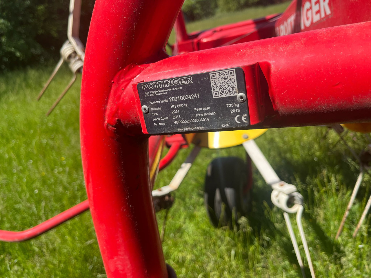 Voltafieno usato Pottinger Hit 690 N - Høvender: billede 5 Voltafieno usato Pottinger Hit 690 N - Høvender: billede 5