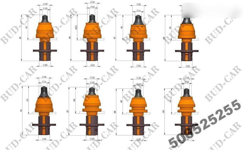 Ny Reservedel for Asfaltfræser New węglikiem spiekanym Rock Combo for asphalt milling machine: billede 12 Ny Reservedel for Asfaltfræser New węglikiem spiekanym Rock Combo for asphalt milling machine: billede 12