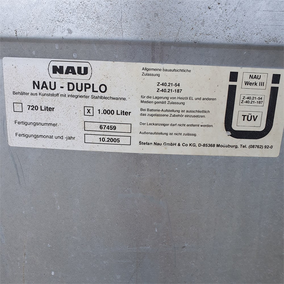 ABC 1000 Liter - Lagertank: billede 3 ABC 1000 Liter - Lagertank: billede 3