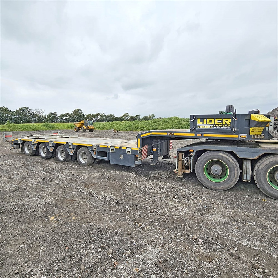 ABC Lider Lowbed LDR4A - model B - Nedbygget platform sættevogn: billede 4 ABC Lider Lowbed LDR4A - model B - Nedbygget platform sættevogn: billede 4