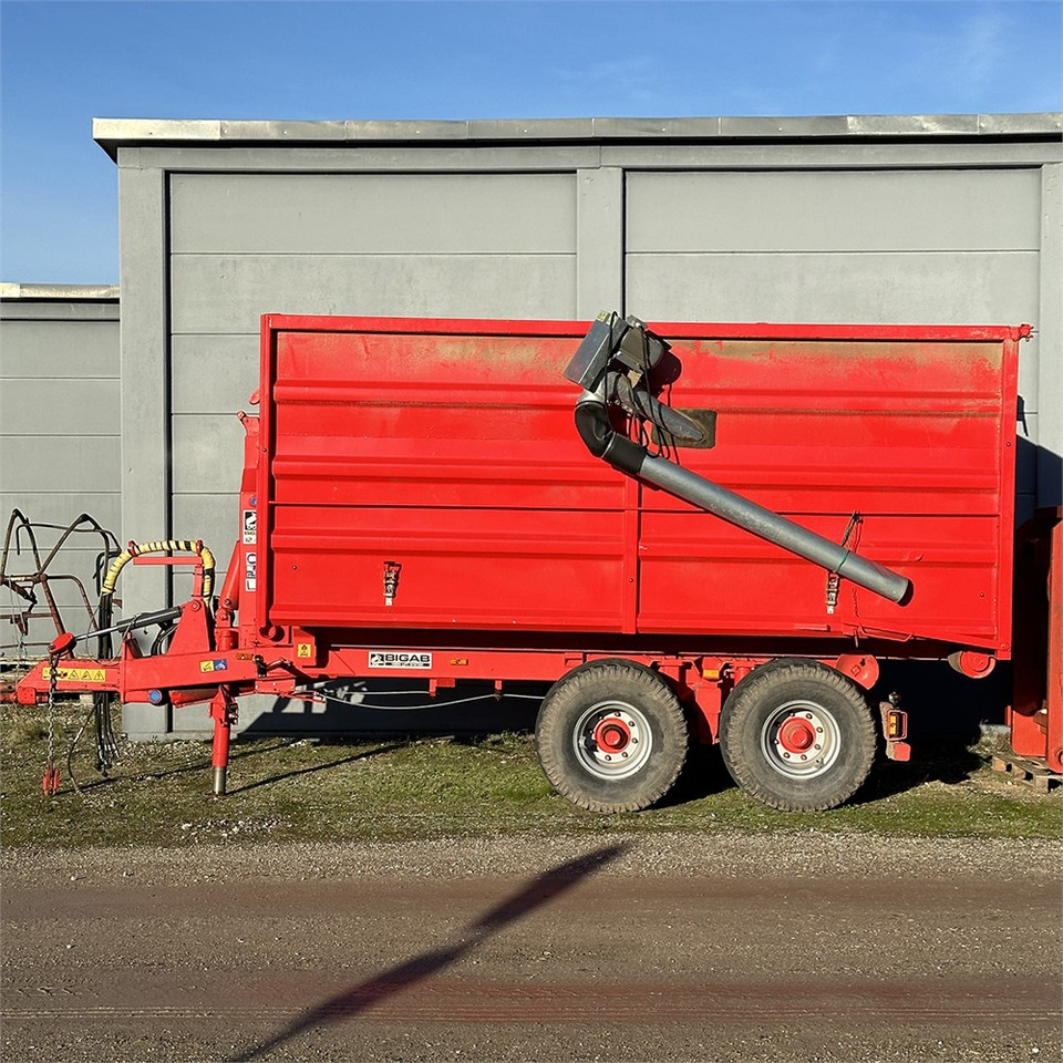 BIGAB 12-15 kroghejs trailer - Kroghejsvogn/ Skip loader anhænger: billede 3 BIGAB 12-15 kroghejs trailer - Kroghejsvogn/ Skip loader anhænger: billede 3