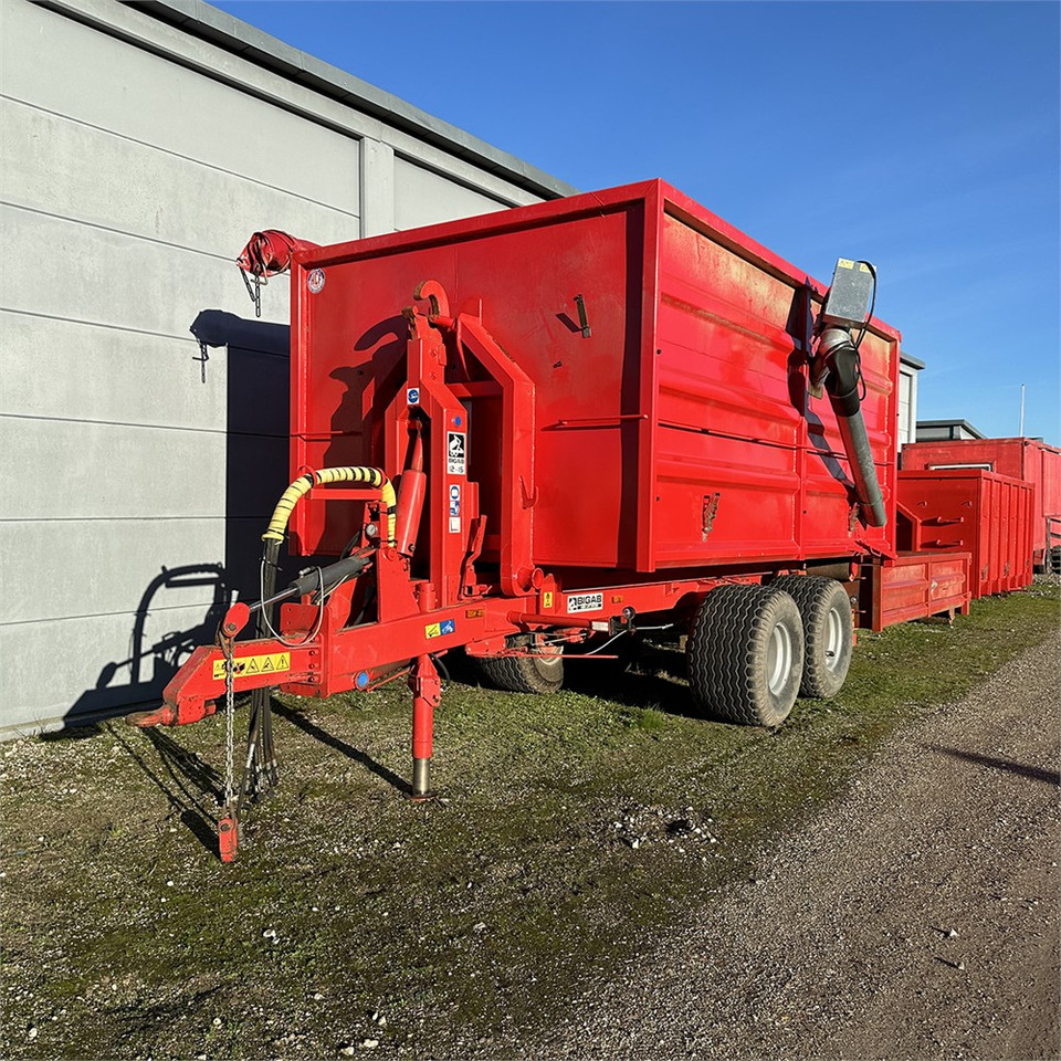 BIGAB 12-15 kroghejs trailer - Kroghejsvogn/ Skip loader anhænger: billede 4 BIGAB 12-15 kroghejs trailer - Kroghejsvogn/ Skip loader anhænger: billede 4