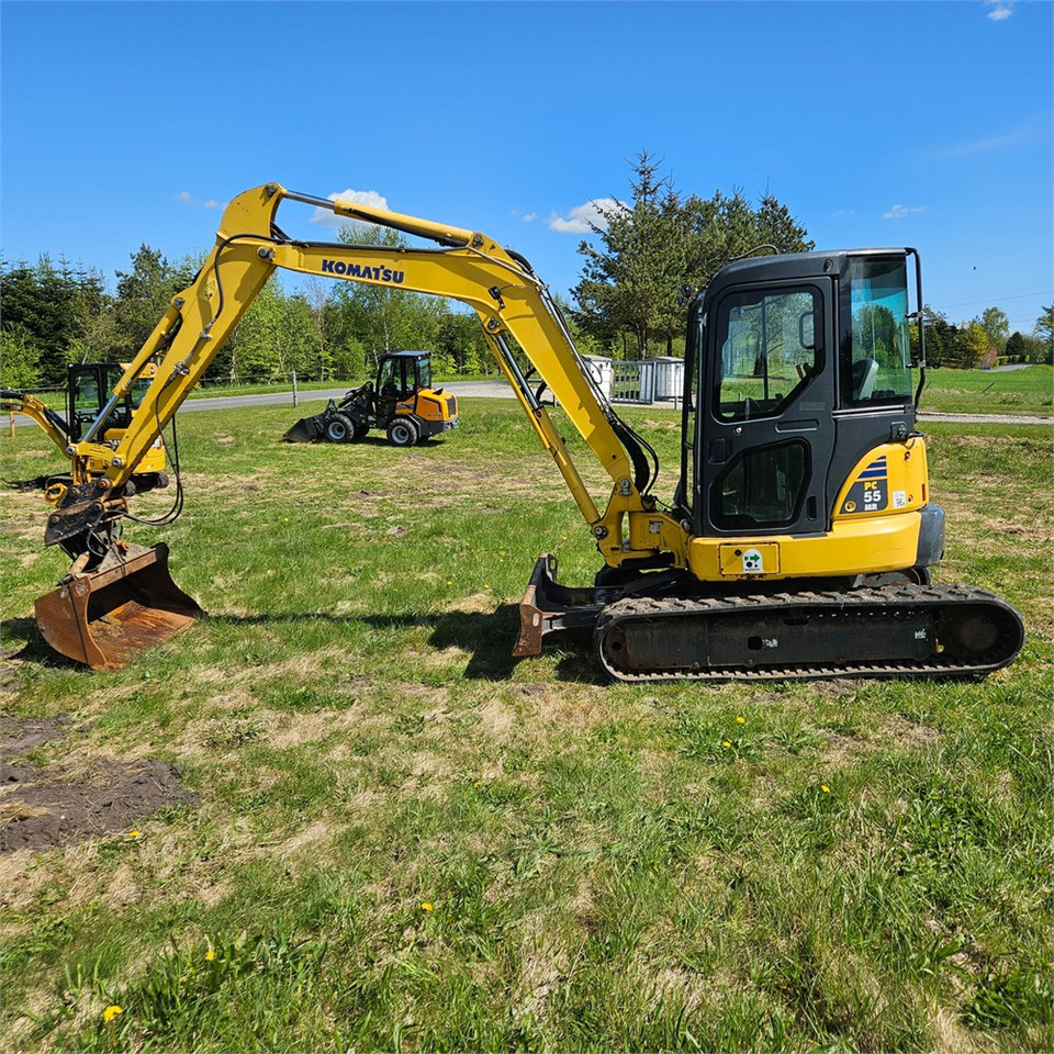 Komatsu PC 55 MR-3 - Minigravemaskine: billede 1 Komatsu PC 55 MR-3 - Minigravemaskine: billede 1