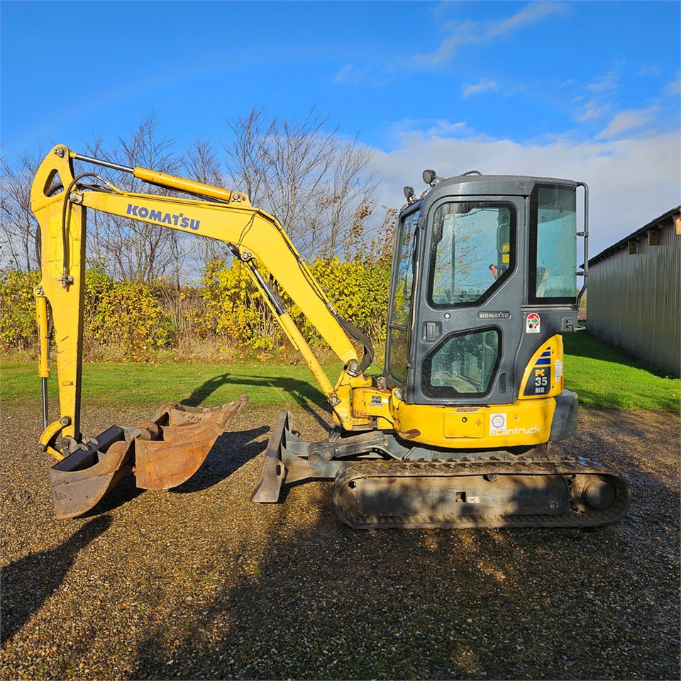 Komatsu PC35MR-3 - Minigravemaskine: billede 3 Komatsu PC35MR-3 - Minigravemaskine: billede 3
