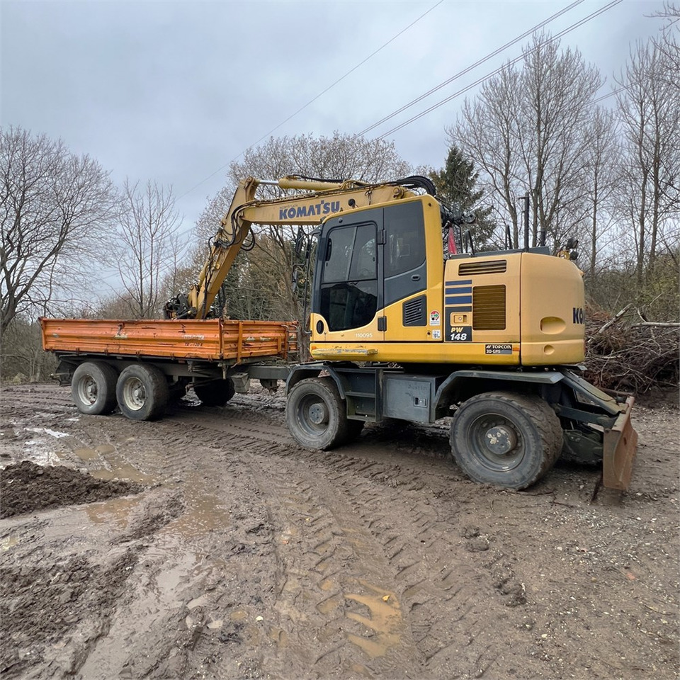 Komatsu PW148-10 - Hjulgravemaskine: billede 4 Komatsu PW148-10 - Hjulgravemaskine: billede 4