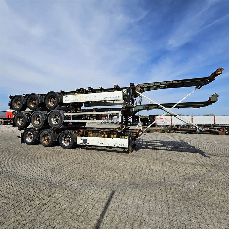 Krone 3 styk - Containerbil/ Veksellad sættevogn: billede 1 Krone 3 styk - Containerbil/ Veksellad sættevogn: billede 1