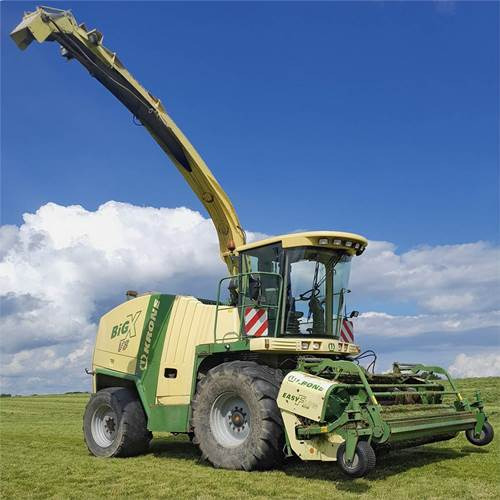 Krone BiG X V8 - Grønthøster: billede 1 Krone BiG X V8 - Grønthøster: billede 1