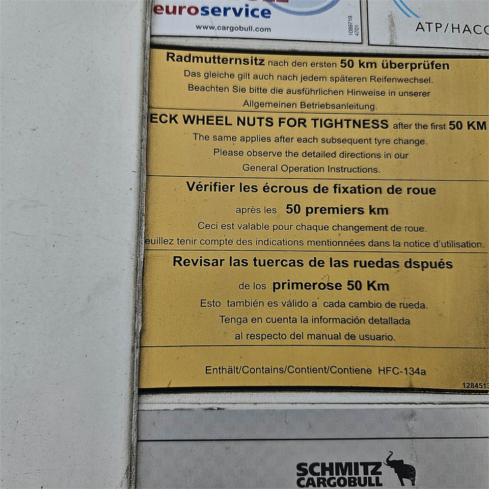 Kølevogn sættevogn Schmitz Køle Trailer: billede 15