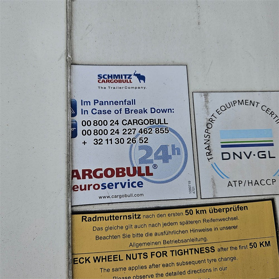 Kølevogn sættevogn Schmitz Køle Trailer: billede 16