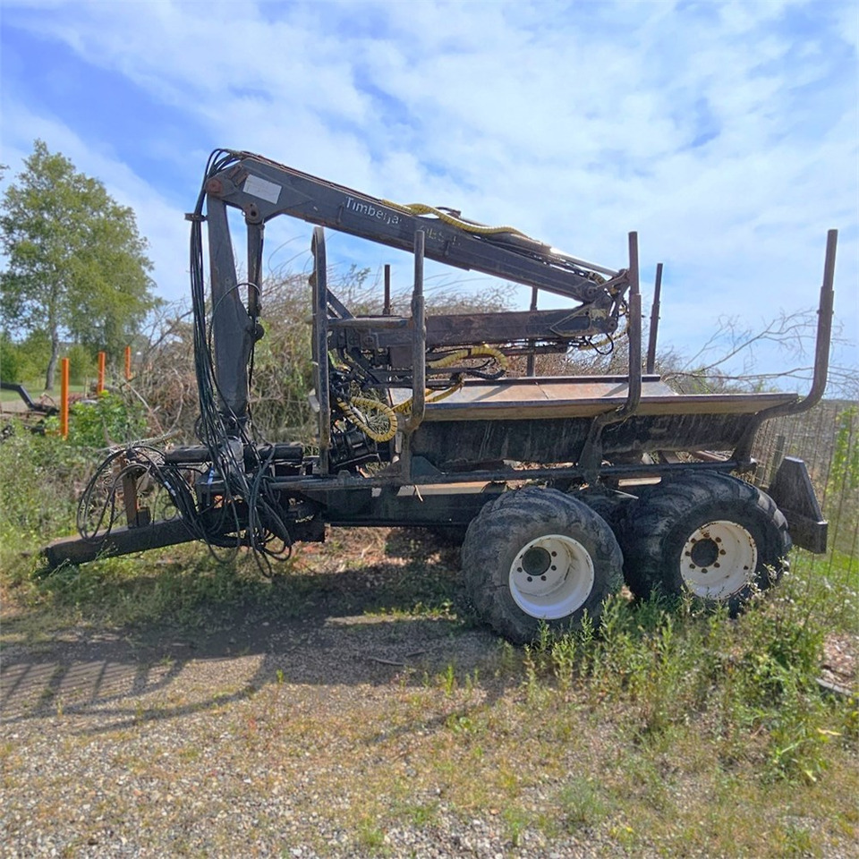 Silvatec Udkørselsvogn med kran - Skovvogn: billede 1 Silvatec Udkørselsvogn med kran - Skovvogn: billede 1