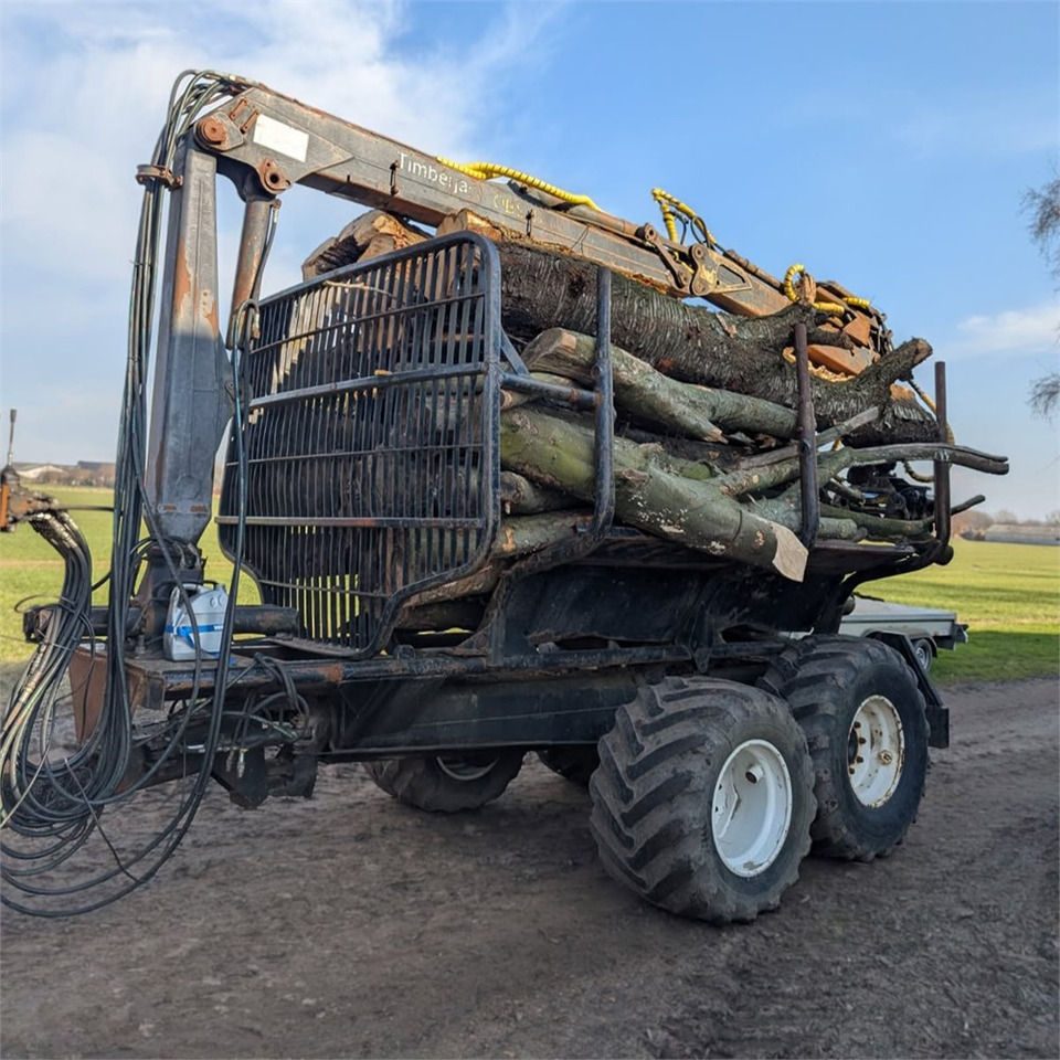 Silvatec Udkørselsvogn med kran - Skovvogn: billede 4 Silvatec Udkørselsvogn med kran - Skovvogn: billede 4