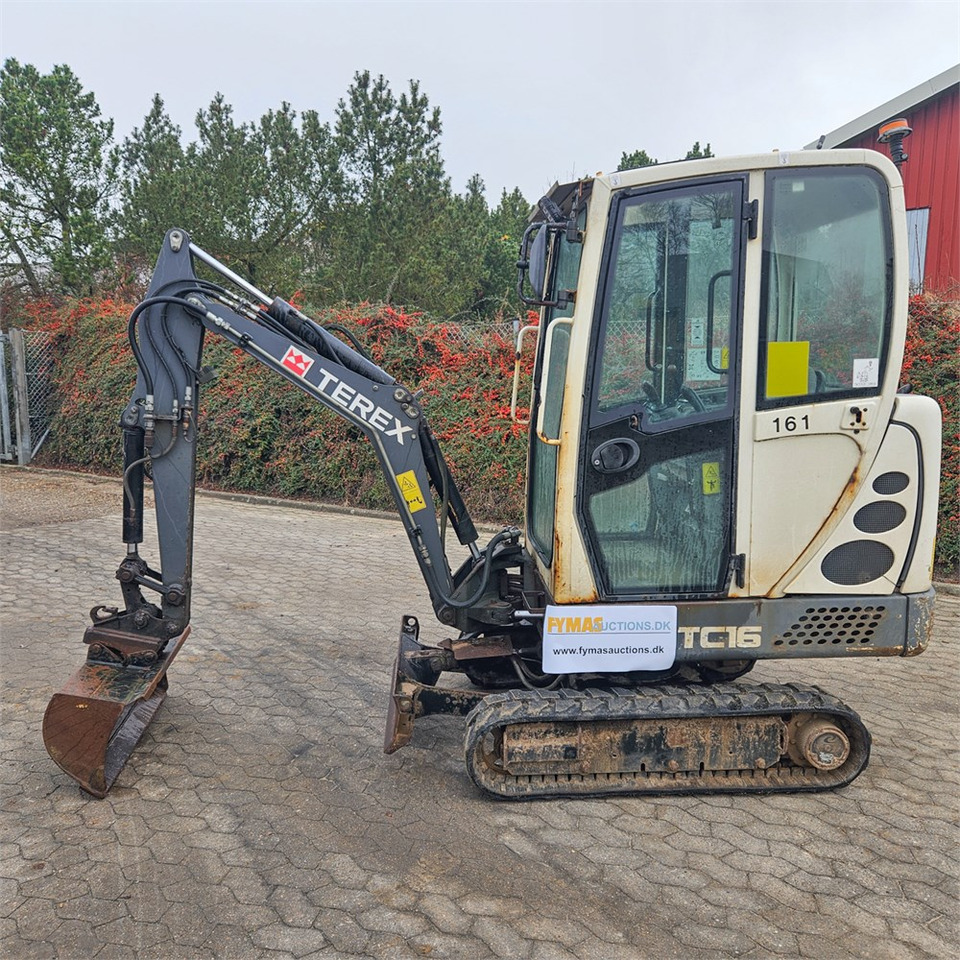 Terex TC16 - Minigravemaskine: billede 3 Terex TC16 - Minigravemaskine: billede 3