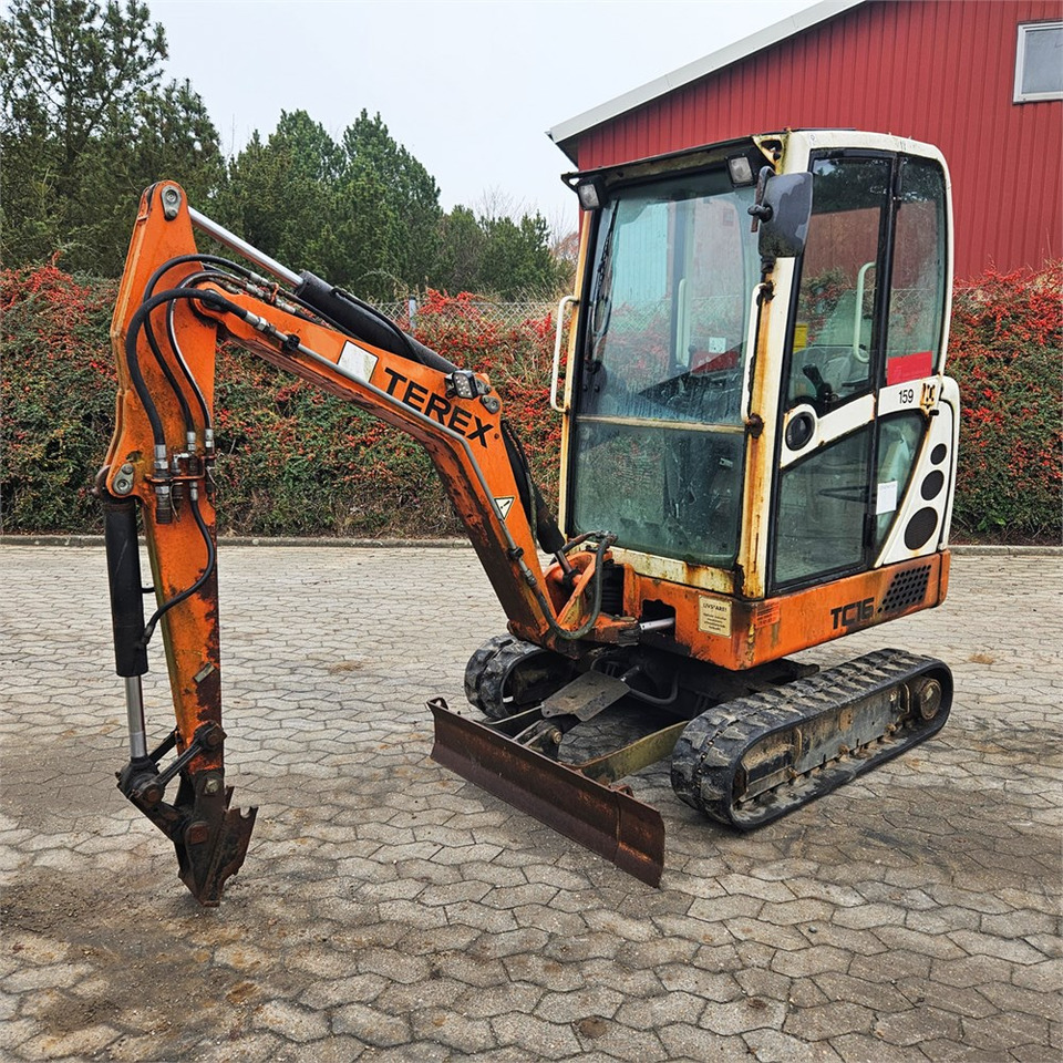 Terex TC16 - Minigravemaskine: billede 2 Terex TC16 - Minigravemaskine: billede 2