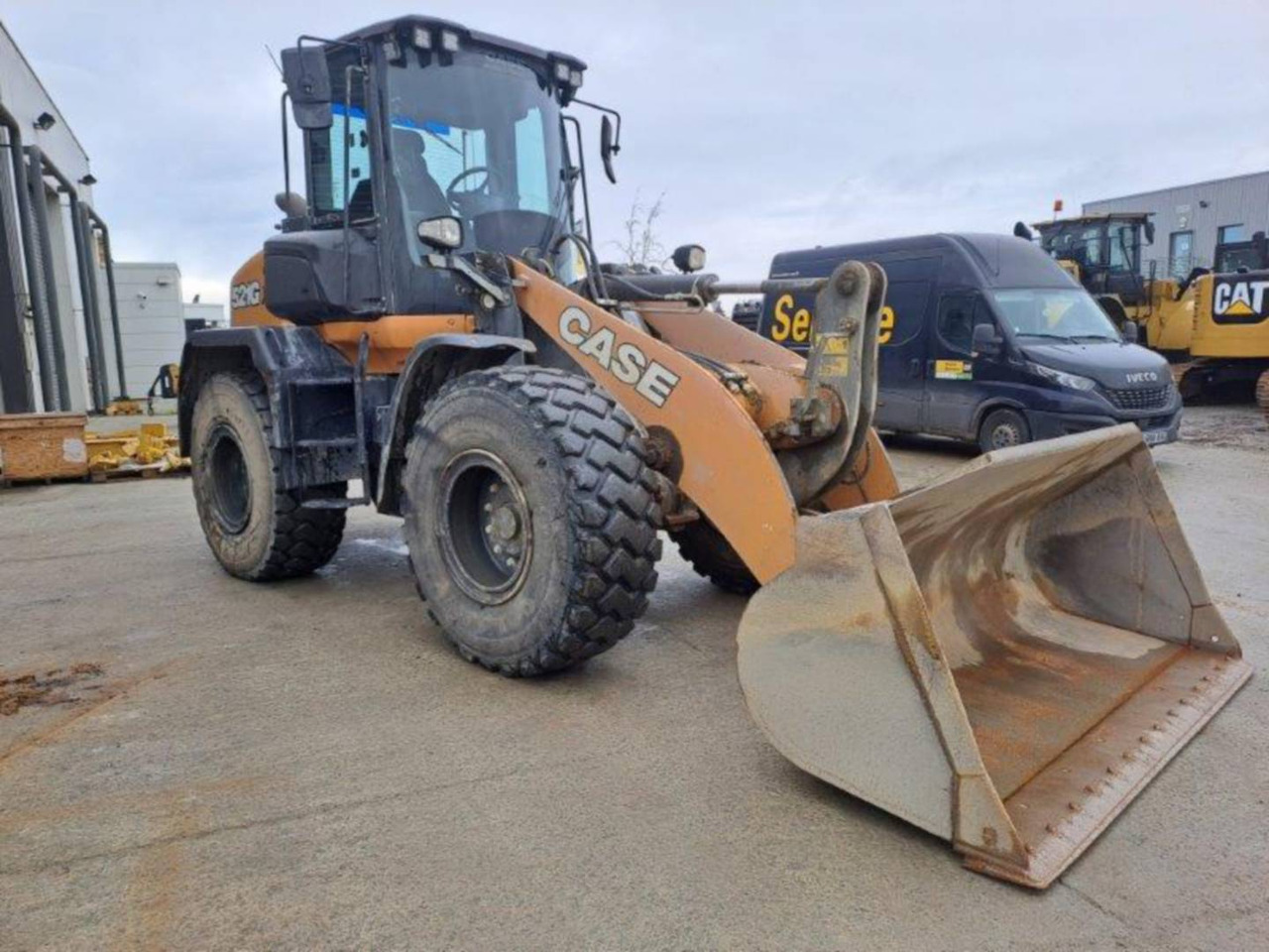 CASE 521 GXR - Gummihjulslæsser: billede 2 CASE 521 GXR - Gummihjulslæsser: billede 2