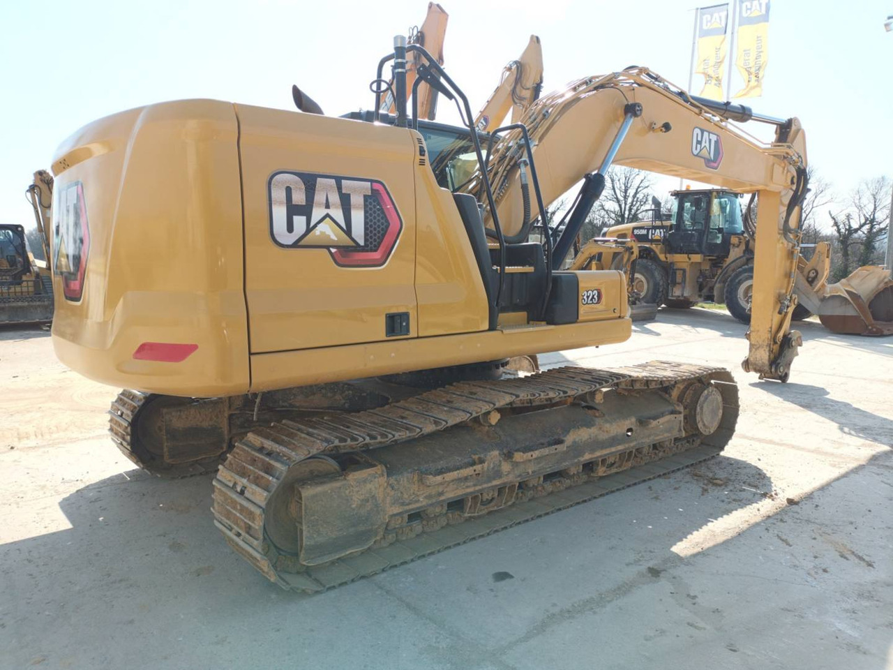 CAT 323 - Bæltegravemaskine: billede 2 CAT 323 - Bæltegravemaskine: billede 2