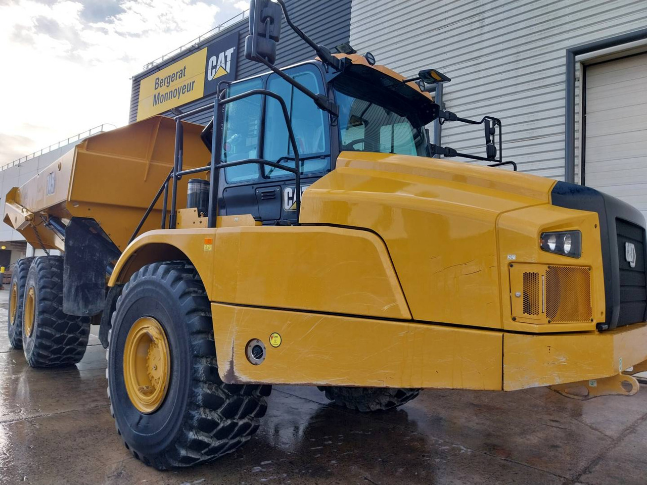 CAT 745 - Knækstyret dumper: billede 2 CAT 745 - Knækstyret dumper: billede 2