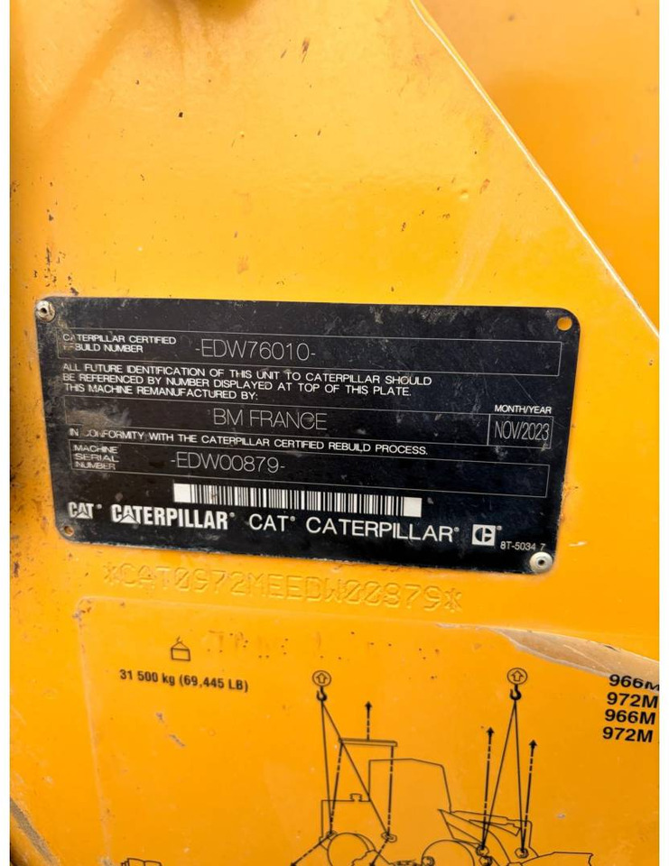 CAT 972 M XE - Gummihjulslæsser: billede 5 CAT 972 M XE - Gummihjulslæsser: billede 5