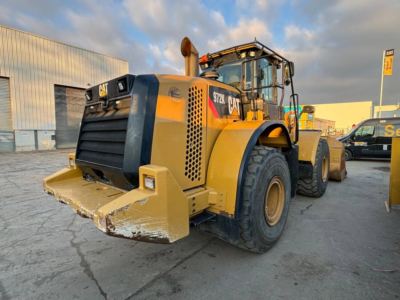 CAT 972K - Gummihjulslæsser: billede 3 CAT 972K - Gummihjulslæsser: billede 3