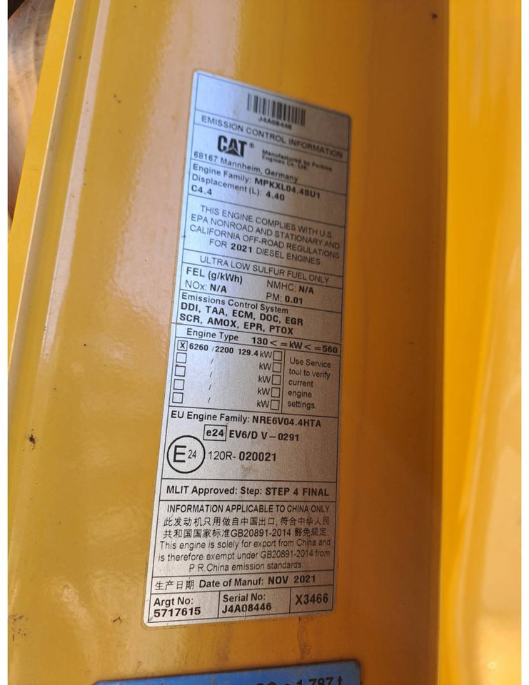 Hjulgravemaskine CAT MH3024: billede 15