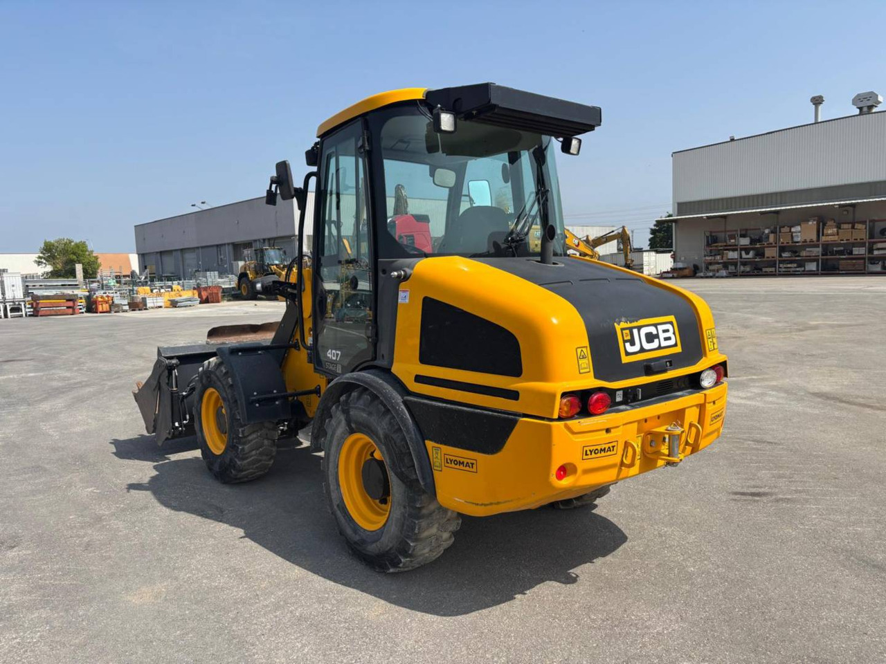 JCB 407 - Gummihjulslæsser: billede 2 JCB 407 - Gummihjulslæsser: billede 2