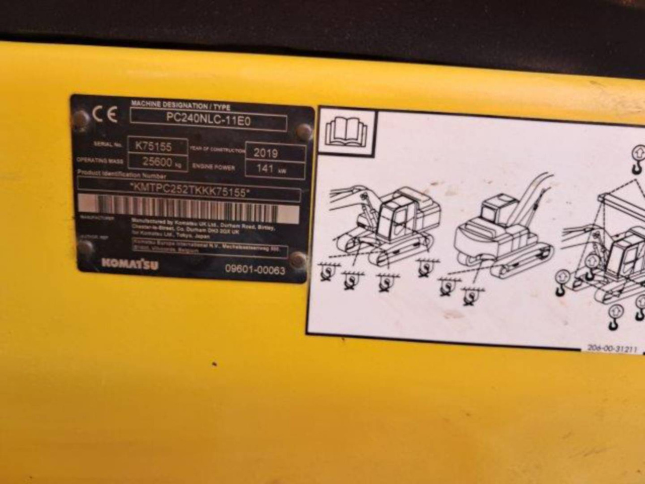 KOMATSU PC240LC7 - Bæltegravemaskine: billede 5 KOMATSU PC240LC7 - Bæltegravemaskine: billede 5