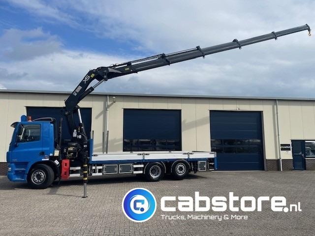 DAF CF 85.360 FAN 6x2 Euro 5 - Open laadbak + HIAB XS 377 EP-5 Hipro laadkraan - Remote control - Bouwjaar 2006 - Zeer goede conditie - Lastbil med lad, Lastbil med kran: billede 4 DAF CF 85.360 FAN 6x2 Euro 5 - Open laadbak + HIAB XS 377 EP-5 Hipro laadkraan - Remote control - Bouwjaar 2006 - Zeer goede conditie - Lastbil med lad, Lastbil med kran: billede 4