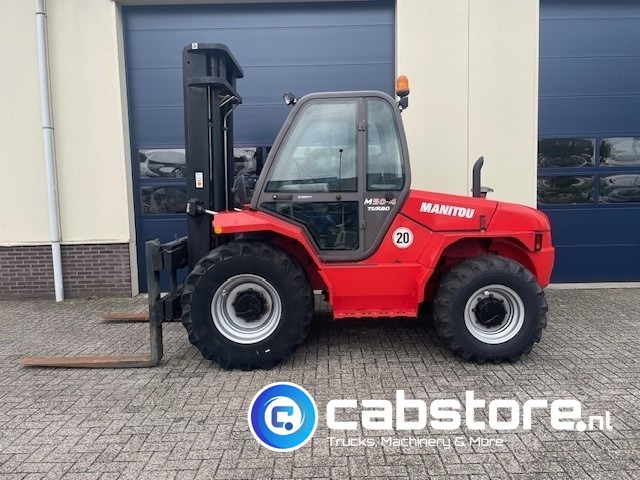 Manitou M 50-4 Turbo offroad forklift 4x4 Ruwterrein heftruck - Bouwjaar 2012 - Freelift - 5 Ton - Terræn gående truck: billede 3 Manitou M 50-4 Turbo offroad forklift 4x4 Ruwterrein heftruck - Bouwjaar 2012 - Freelift - 5 Ton - Terræn gående truck: billede 3