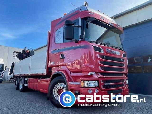 Scania R520 LB6X2*4HNB Euro 6 - Bouwjaar 2013 - Highline - Opticruise - Open box + Palfinger PK 24001-K B Autolaadkraan - Good condition ! - Lastbil med lad, Lastbil med kran: billede 4 Scania R520 LB6X2*4HNB Euro 6 - Bouwjaar 2013 - Highline - Opticruise - Open box + Palfinger PK 24001-K B Autolaadkraan - Good condition ! - Lastbil med lad, Lastbil med kran: billede 4